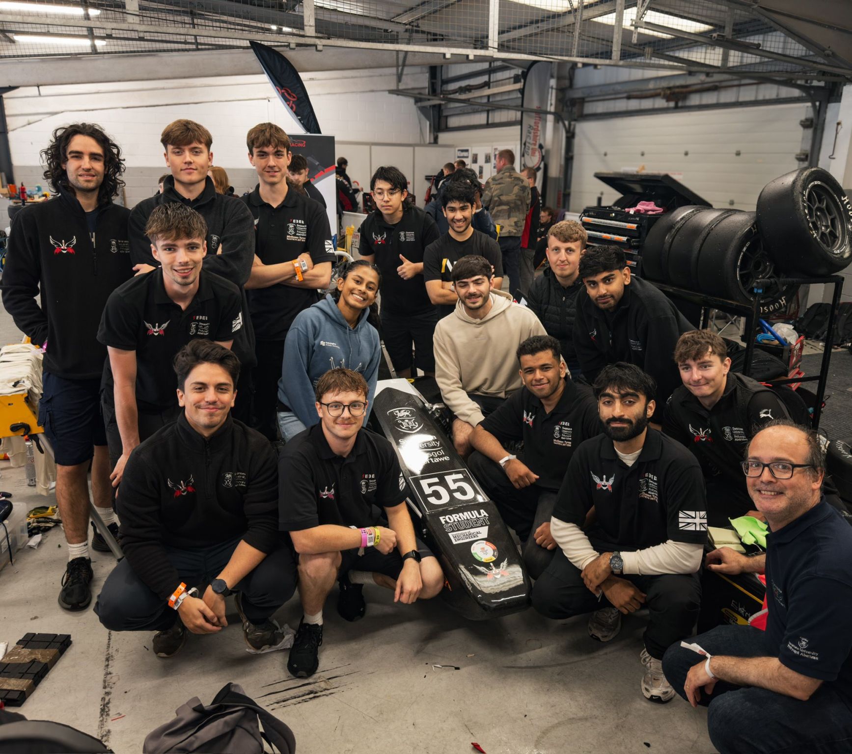 Swansea University Race Engineering team